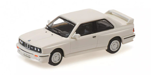 1/43 Minichamps 1986 BMW 3 Series (E30) (Silver Blue Metallic) Car