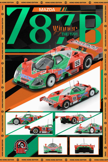 1/64 BM Creations 1991 Mazda 787B Winner 24 Hrs Le Mans #55
