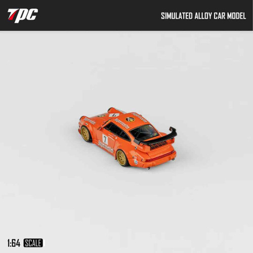 1/64 TPC Porsche 911 993 RWB (Jagermeister #7) Diecast Car