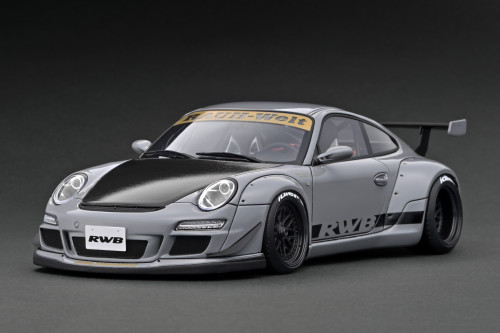 1/18 Ignition Model Porsche 911 RWB 997 GT3 (Grey) Car Model