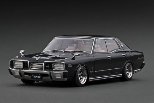 1/18 Ignition Model Nissan Gloria Brougham (330) (Black) Car Model