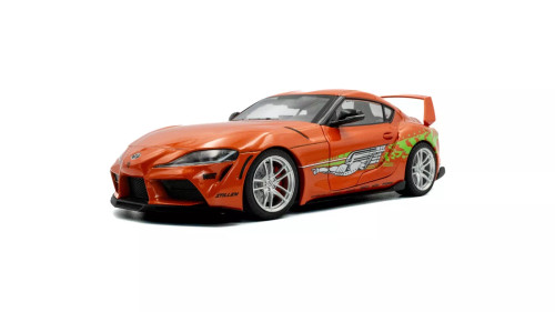 1/18 Solido 2024 Toyota GR Supra Tribute (Orange) Diecast Car