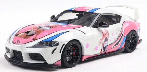 1/18 Solido 2023 Toyota GR Supra (Pearl White) Diecast Car Model
