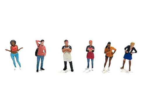 1/64 American Diorama Foodies Figures Set