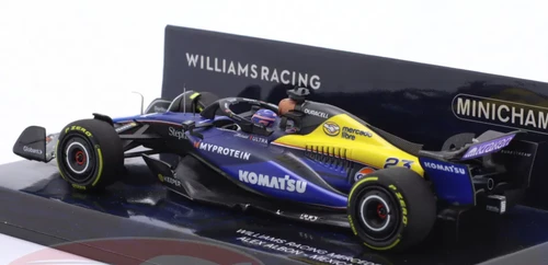 1/43 Minichamps 2024 Formula 1 Williams Racing FW46 #23 Alex Albon Mexican GP Car Model