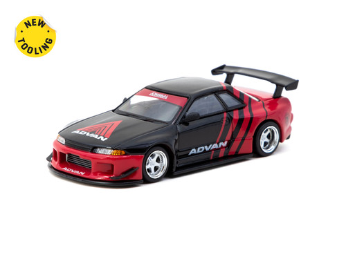 ターマックワークス Nissan スカイライン GT-R R32 ADVAN① Tarmac Works 1/64 Nissan Skyline GT-R R32 ADVAN Widebody