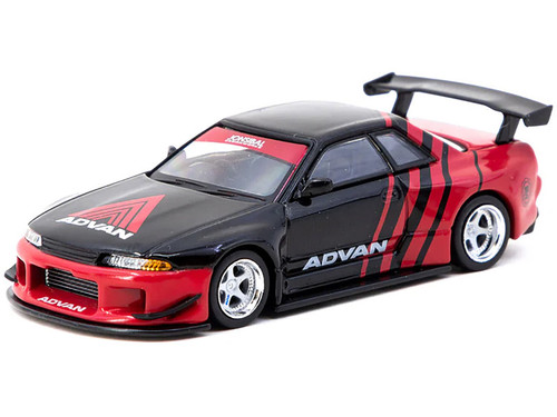 1/64 Tarmac Works x Kyosho Nissan Skyline GT-R R32 HKS Diecast Car