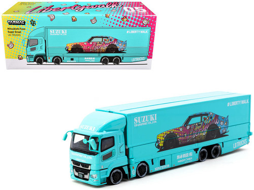 1/64 Tarmac Works Mitsubishi Fuso Super Great LB-TRUCKS Diecast
