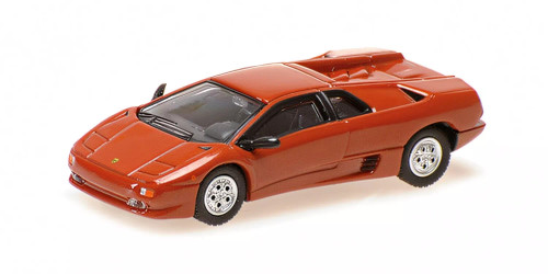 1/87 Minichamps 1966 Lamborghini Miura (Orange) Car Model