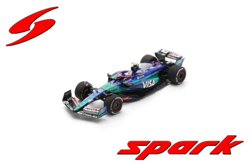 1/43 Spark 2024 Formula 1 Visa Cash App RB Formula One Team