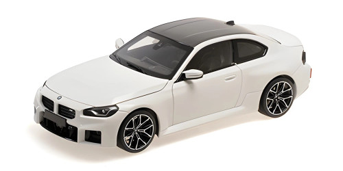 1/18 Minichamps 2023 BMW M2 G87 (Grey) Diecast Car Model