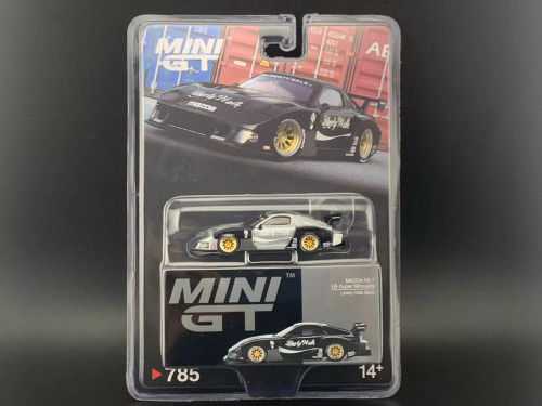 CHASE CAR 1/64 Mini GT Mazda RX-7 RX7 LB-Super Silhouette