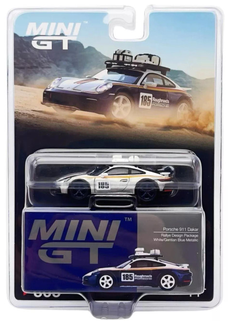 CHASE CAR 1/64 Mini GT Porsche 911 992 Dakar Rallye Design