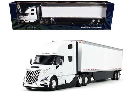 1/50 First Gear Volvo VNL 860 High-Roof Sleeper (White) & 53