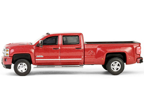 1997 Chevrolet Silverado 3500 Custom Pickup Truck Victory Red 1/18