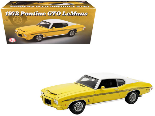 1/18 ACME 1972 Pontiac GTO Le Mans (Sundance Orange) Diecast Car
