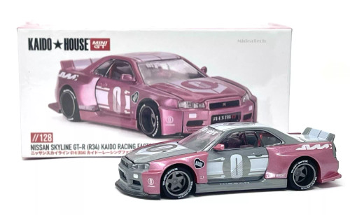 CHASE CAR 1/64 Kaido House x Mini GT Nissan Skyline GT-R