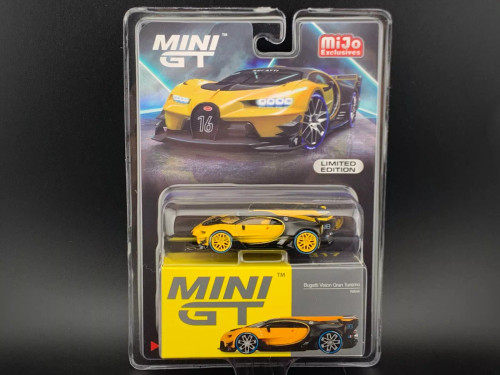 CHASE CAR 1/64 Mini GT Bugatti Vision Gran Turismo VGT (Black
