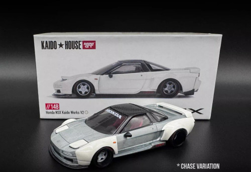 KAIDO HOUSE LTD EDN ホワイトミニカー 1/64 1/64 Kaido House x Mini GT Honda NSX (NA1) Kaido WORKS V2 (White