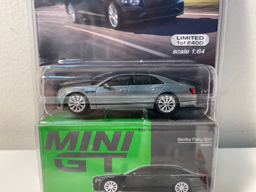 MINI GT ベントレー フライングスパー 　チェイスカー CHASE CAR 1/64 Mini GT Bentley Flying Spur (Chrome Silver