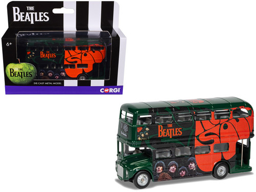 【popo】 The Beatles London Double Decker Bus 
