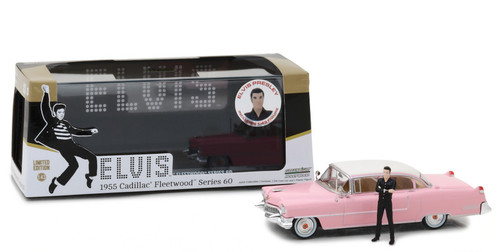 1/24 Franklin Mint 1955 Cadillac Fleetwood Elvis Presley's® Pink