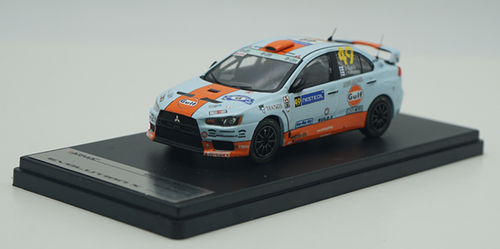 1/43 Tarmac Works Mitsubishi Lancer Evo X Evo 10 Gulf Car Model