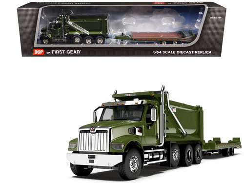 maxmam様② Western Star 49X Truck with Ox Bodies Dump & Beaver Tail Trailer