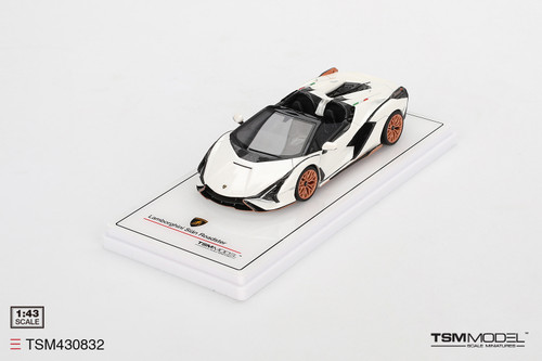 1/43 TSM Lamborghini Sián Roadster (Blu Uranus Blue) Car Model