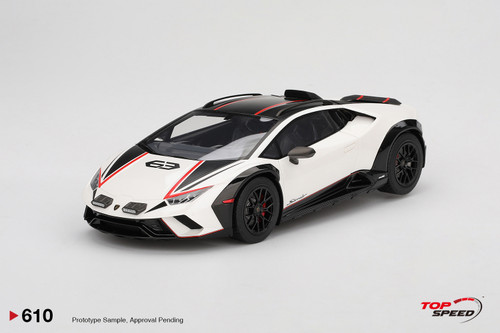 1/43 TSM Lamborghini Huracán (Sterrato Bianco Asopo White) Car