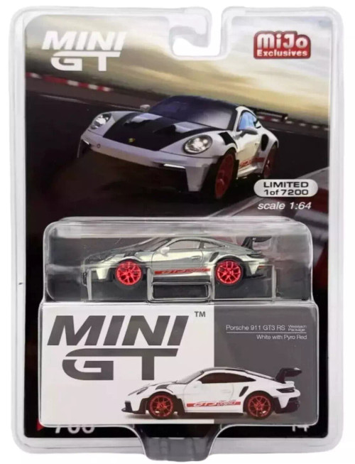 CHASE CAR 1/64 Mini GT Porsche 911 (992) GT3 RS Weissach Package