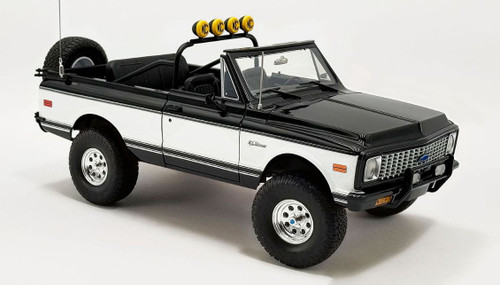 1/18 ACME 1971 Chevrolet Blazer K5 (Classic Tuxedo Black & White