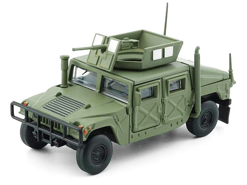 1/64 BMC Hummer Humvee 4-CT (OD Green) Diecast Car Model