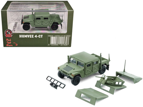 1/64 BMC Hummer Humvee 4-CT (OD Green) Diecast Car Model 1/64 BMC Hummer Humvee 4-CT (OD Green) Diecast Car Model
