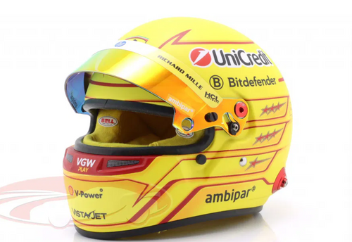 1/2 Bell 2025 Formula 1 Ferrari #44 Lewis Hamilton Helmet Model