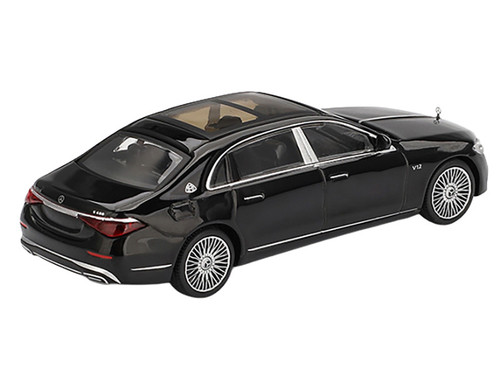 1/64 Mini GT Mercedes-Maybach S680 (Gold & Dark Red Metallic