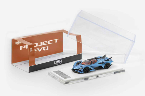 1/64 DMH Apollo Project Evo (Blue) Diecast Car Model