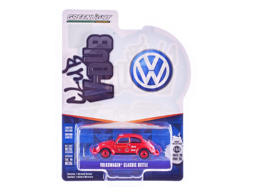 1950 Volkswagen Split Window Beetle #24 Red 