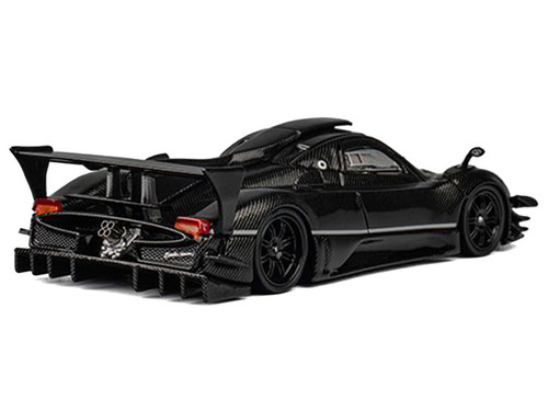 1/64 CM Model Pagani Zonda Revolucion (Black Full Carbon) Diecast Car Model