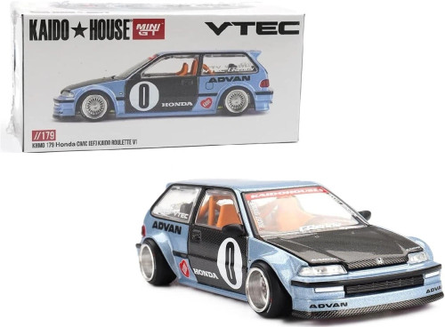 1/64 Kaido House Honda Civic (EF) Kaido Roulette V1 Diecast Car Model 1/64 Kaido House Honda Civic (EF) Kaido Roulette V1 Diecast Car Model