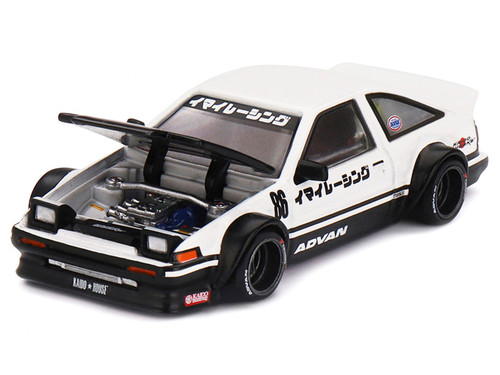 CHASE CAR 1/64 Kaido House Toyota AE86 Sprinter Trueno Kaido