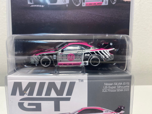 CHASE CAR 1/64 Mini GT Nissan LB-Super Silhouette S15 Silvia LB