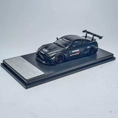 1/64 MC Nissan Skyline GT-R GTR R35 LB Works 35GT-RR (Matte Black