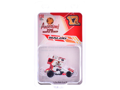 1/50 ACME 2025 #17B Anderson's Pure Maple Syrup Sprint Car - Bill Balog Diecast Car Model