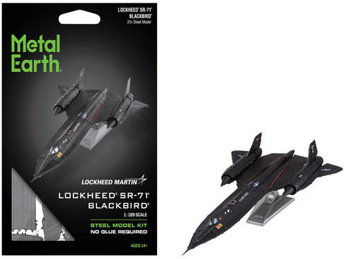 Level 4 Model Kit Lockheed SR-71 Blackbird Reconnaissance Aircraft