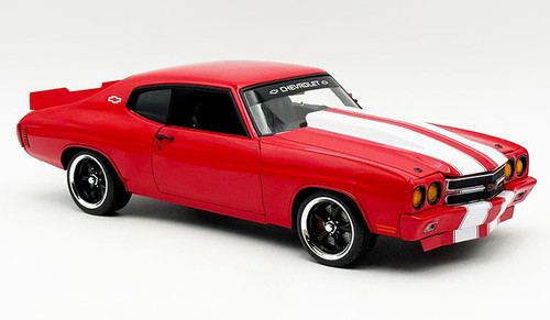 1/18 ACME 1970 Chevrolet Chevelle SS 454 (Black) Diecast Car Model