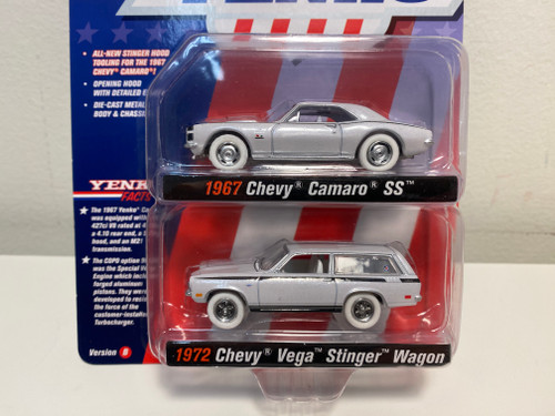 CHASE CARS 1/64 Johnny Lightning 1967 Chevrolet Camaro SS (White