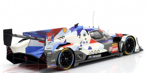 1/18 Minichamps 2024 BMW M Hybrid V8 LMDH Valentino Rossi Bahrain Test Car Model