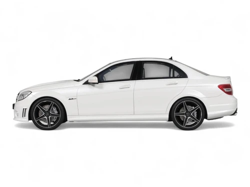 1/18 GT Spirit 2007 Mercedes-Benz C63 AMG (Diamond White) Car Model