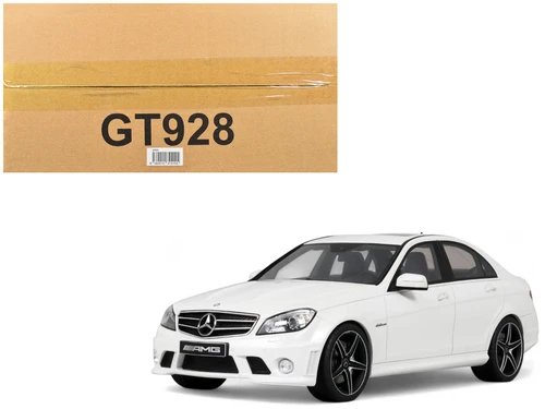 1/18 GT Spirit 2007 Mercedes-Benz C63 AMG (Diamond White) Car Model